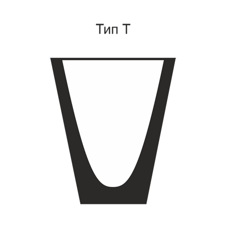 Тигель T 0.75 чер.1.Т.001.001-135 шамотный
